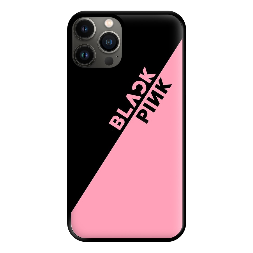 Diagonal Girl K-Pop Band Logo Phone Case for iPhone 11 Pro Max