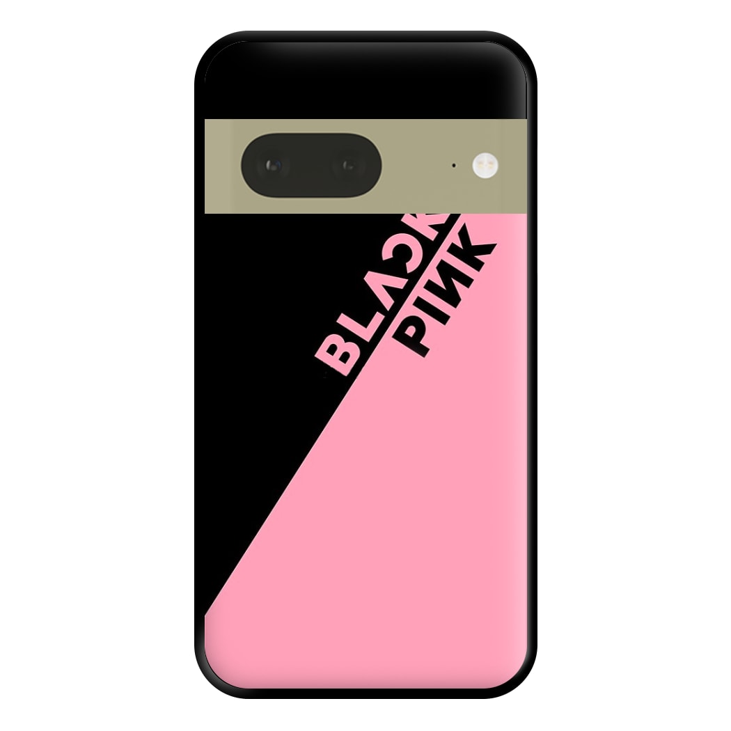 Diagonal Girl K-Pop Band Logo Phone Case for Google Pixel 7a