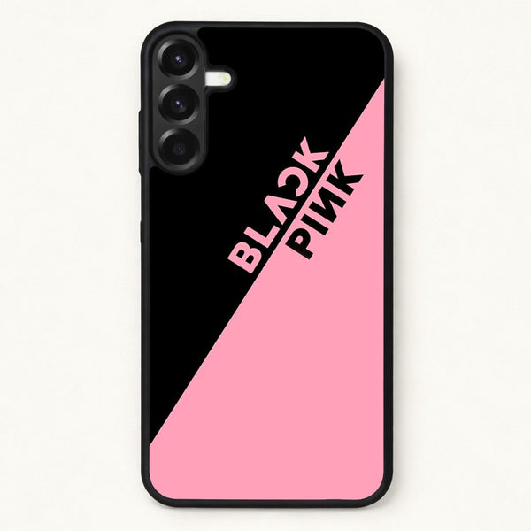 Diagonal Girl K-Pop Band Logo Phone Case for Galaxy A37