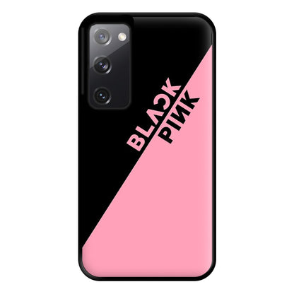 Diagonal Girl K-Pop Band Logo Phone Case for Galaxy S20FE