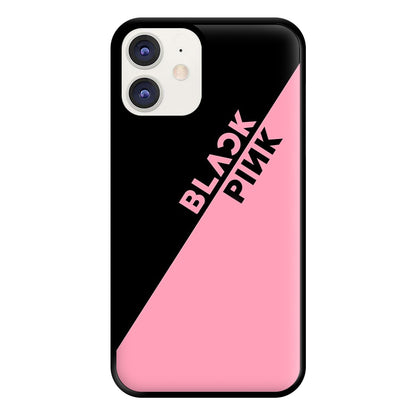 Diagonal Girl K-Pop Band Logo Phone Case for iPhone 11