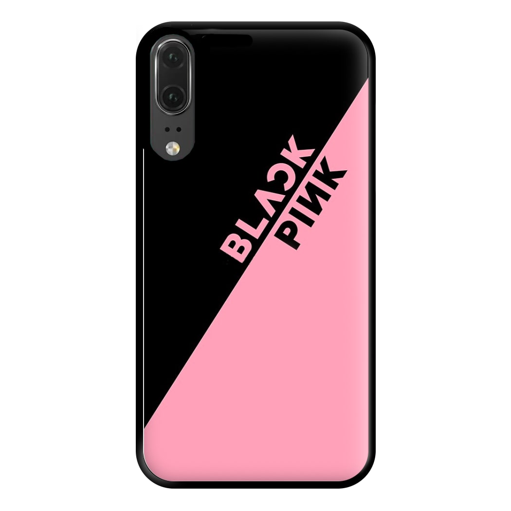 Diagonal Girl K-Pop Band Logo Phone Case for Huawei P20