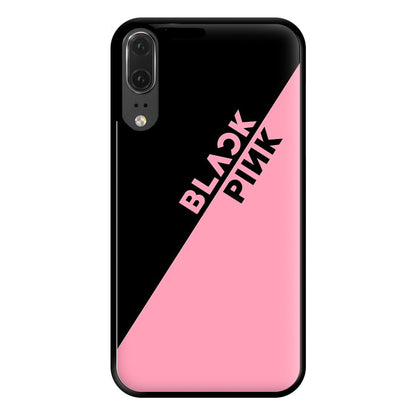 Diagonal Girl K-Pop Band Logo Phone Case for Huawei P20