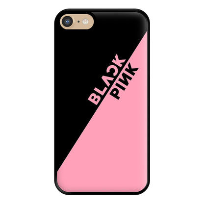 Diagonal Girl K-Pop Band Logo Phone Case for iPhone 6 / 7 / 8 / SE