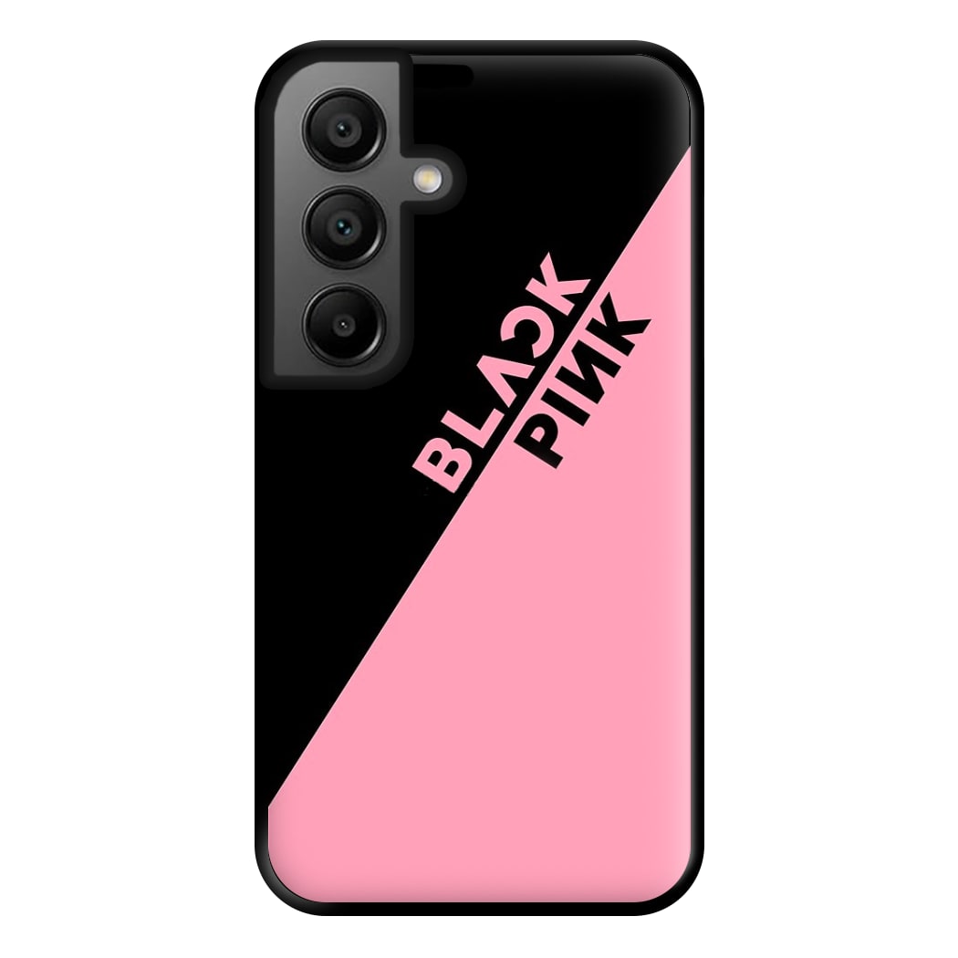 Diagonal Girl K-Pop Band Logo Phone Case for Google Pixel 8