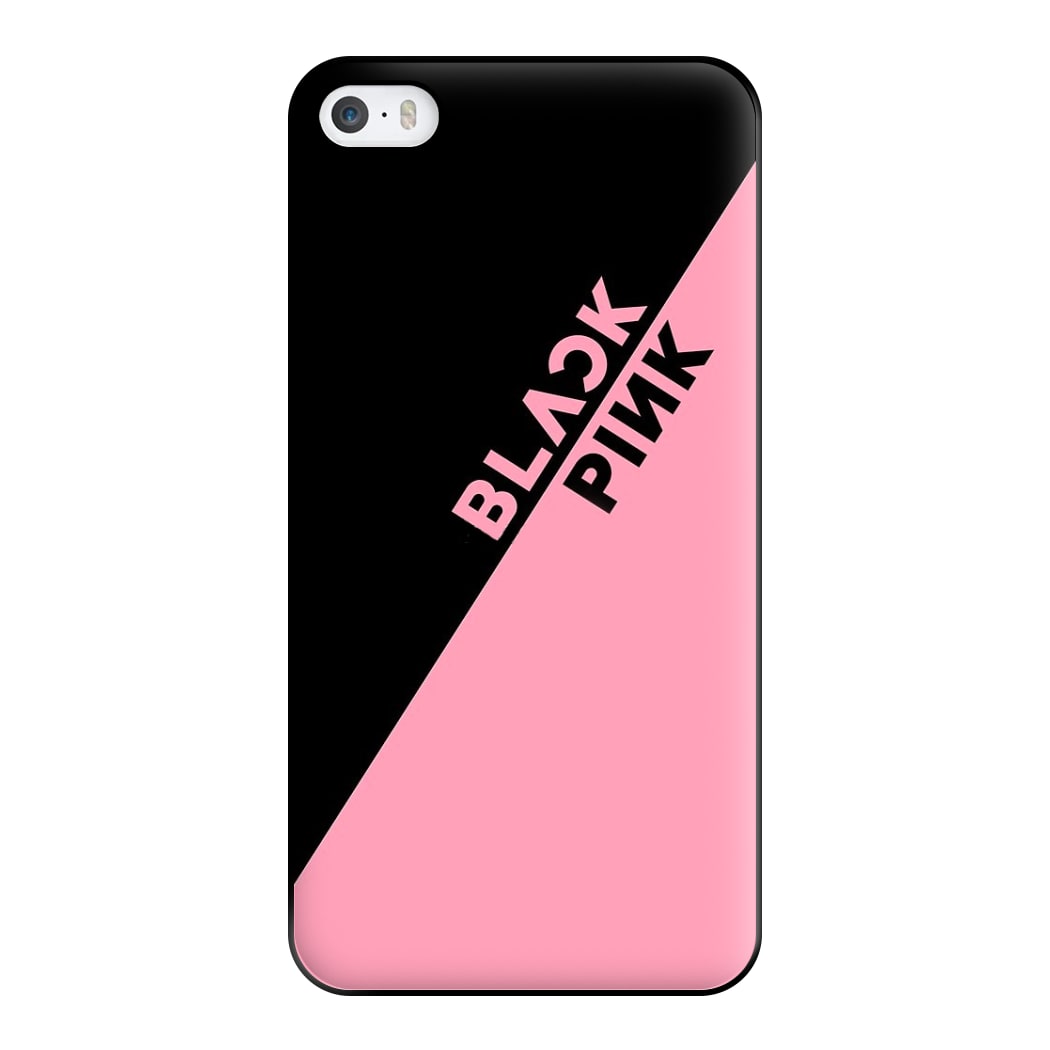 Diagonal Girl K-Pop Band Logo Phone Case for iPhone 5 / 5s / SE 2016