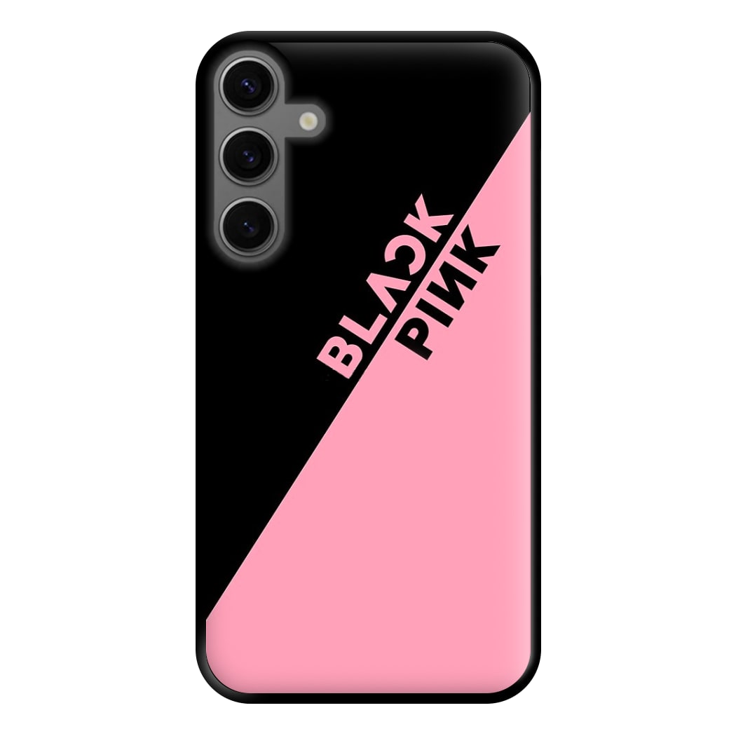 Diagonal Girl K-Pop Band Logo Phone Case for Galaxy S23FE