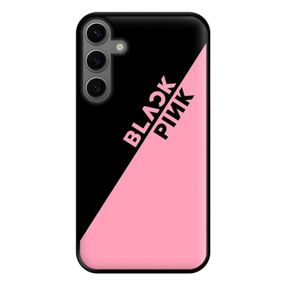 Diagonal Girl K-Pop Band Logo Phone Case for Galaxy S23FE