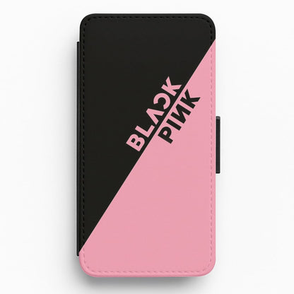 Diagonal Girl K-Pop Band Logo Flip / Wallet Phone Case