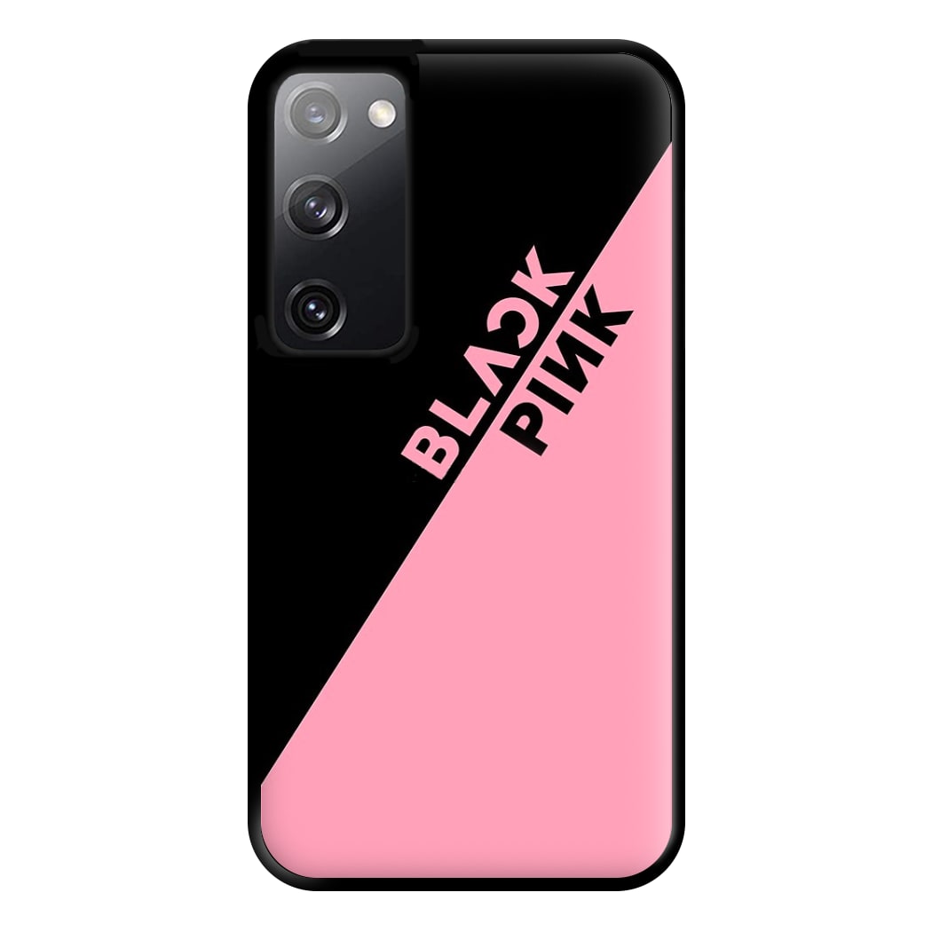 Diagonal Girl K-Pop Band Logo Phone Case for Galaxy S20