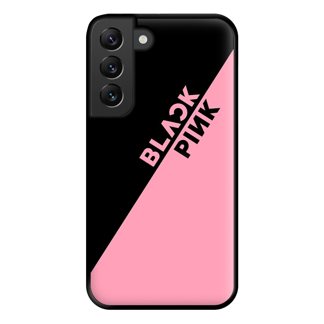 Diagonal Girl K-Pop Band Logo Phone Case for Galaxy S22 Plus