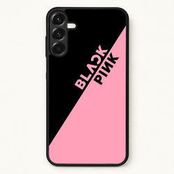 Diagonal Girl K-Pop Band Logo Phone Case for Galaxy A17