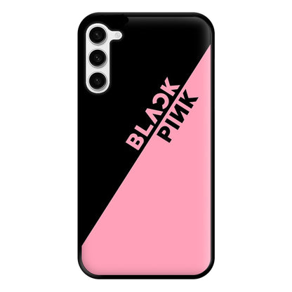 Diagonal Girl K-Pop Band Logo Phone Case for Galaxy S23 Plus