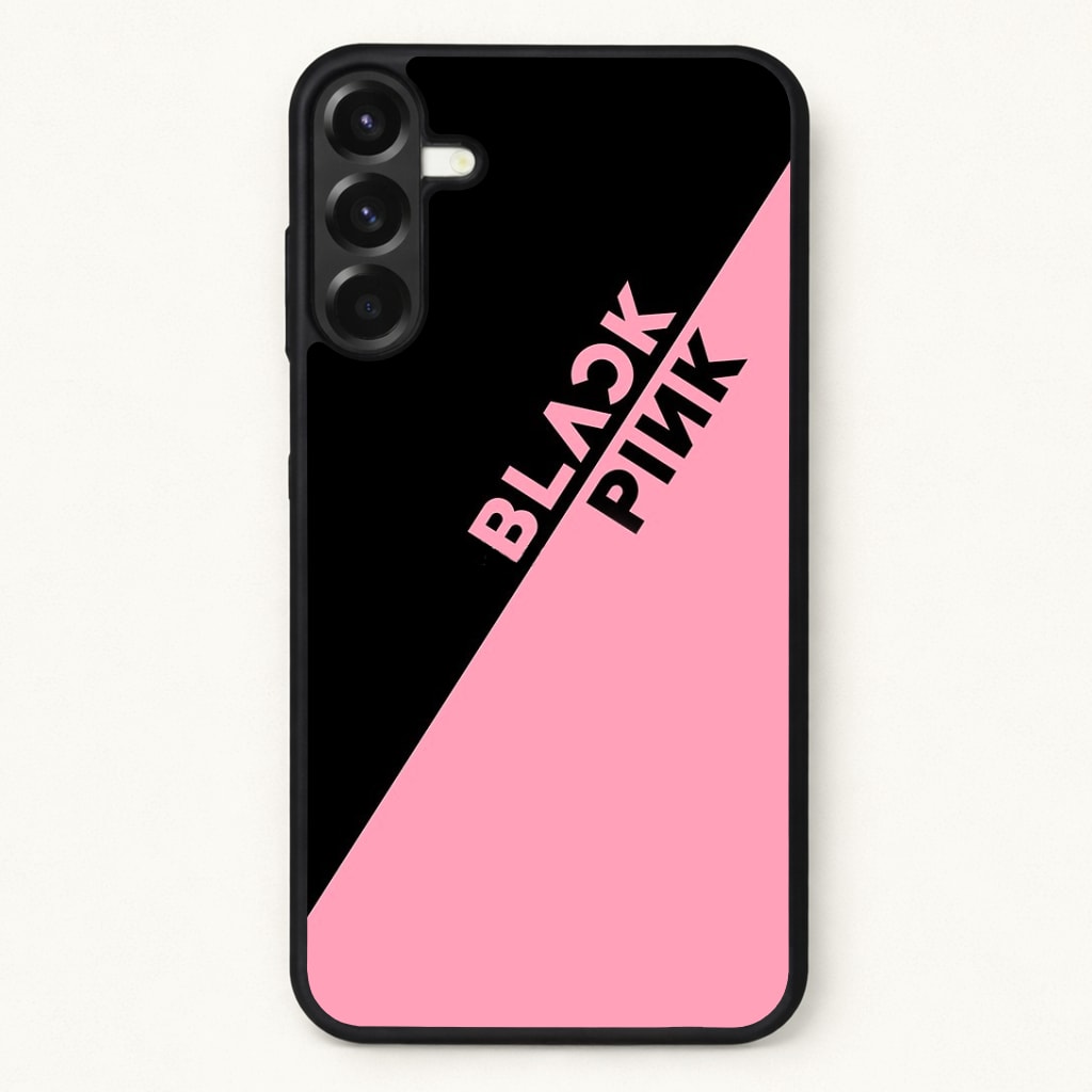Diagonal Girl K-Pop Band Logo Phone Case for Galaxy A57