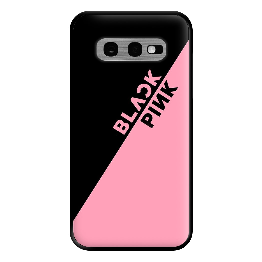 Diagonal Girl K-Pop Band Logo Phone Case for Galaxy S10e