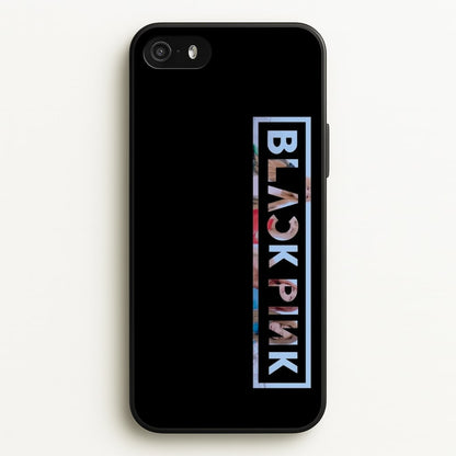 Vertical Girl K-Pop Band Logo  - Blackpink Phone Case for iPhone 5 / 5s / SE 2016