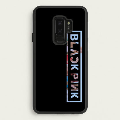 Vertical Girl K-Pop Band Logo  - Blackpink Phone Case for Galaxy S9 Plus