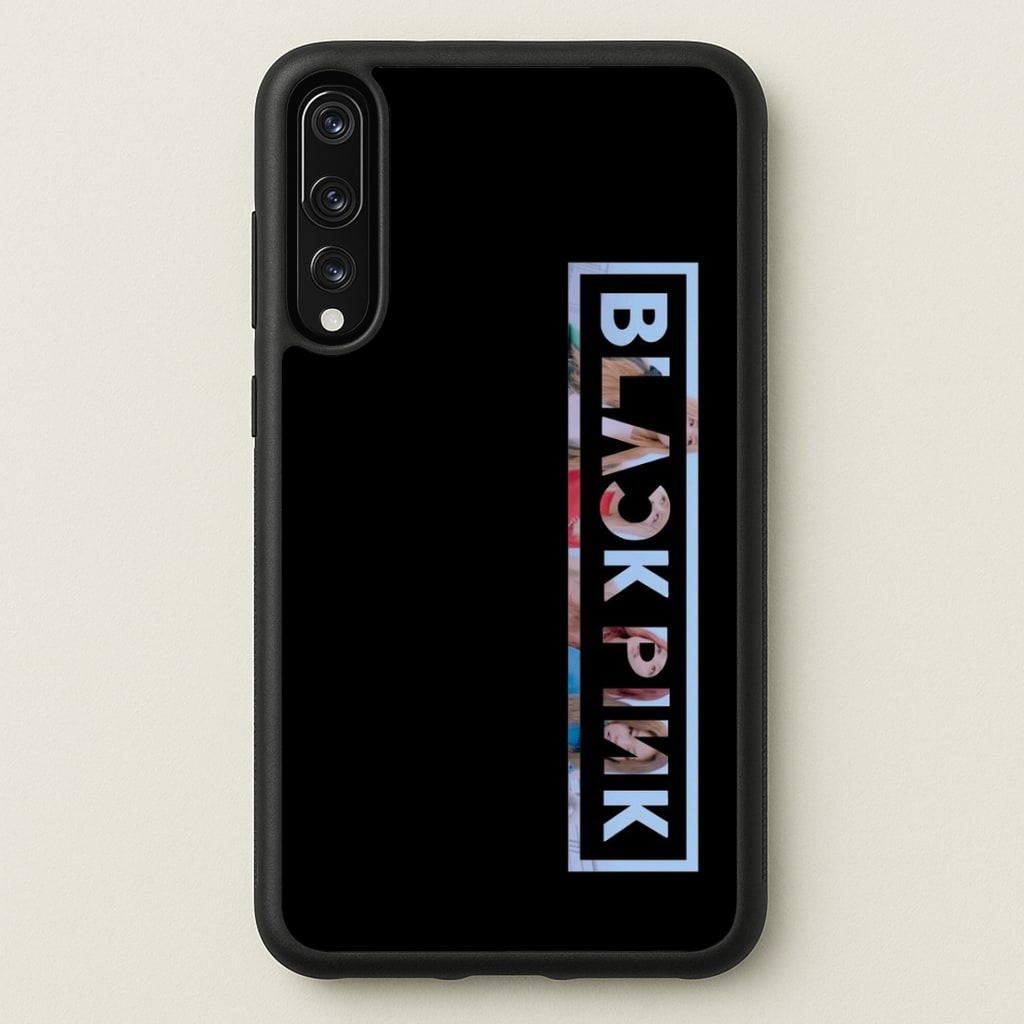 Vertical Girl K-Pop Band Logo  - Blackpink Phone Case for Huawei P20 Pro
