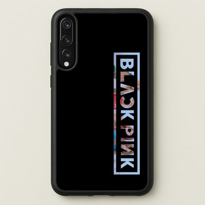Vertical Girl K-Pop Band Logo  - Blackpink Phone Case for Huawei P20 Pro