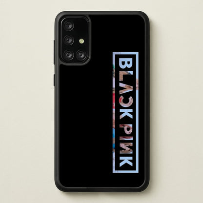 Vertical Girl K-Pop Band Logo  - Blackpink Phone Case for Galaxy A71