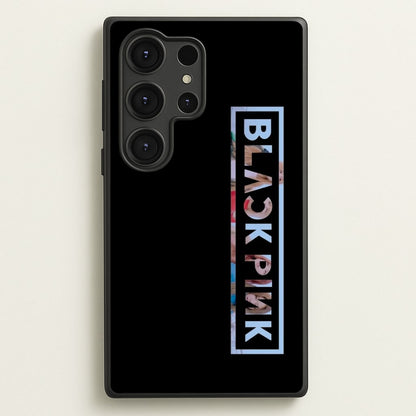 Vertical Girl K-Pop Band Logo  - Blackpink Phone Case for Galaxy S25 Ultra