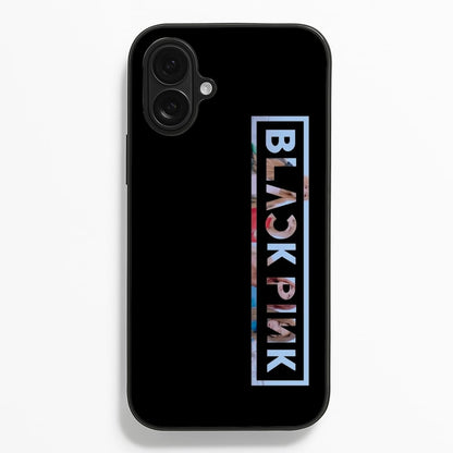 Vertical Girl K-Pop Band Logo  - Blackpink Phone Case for iPhone 16 Plus