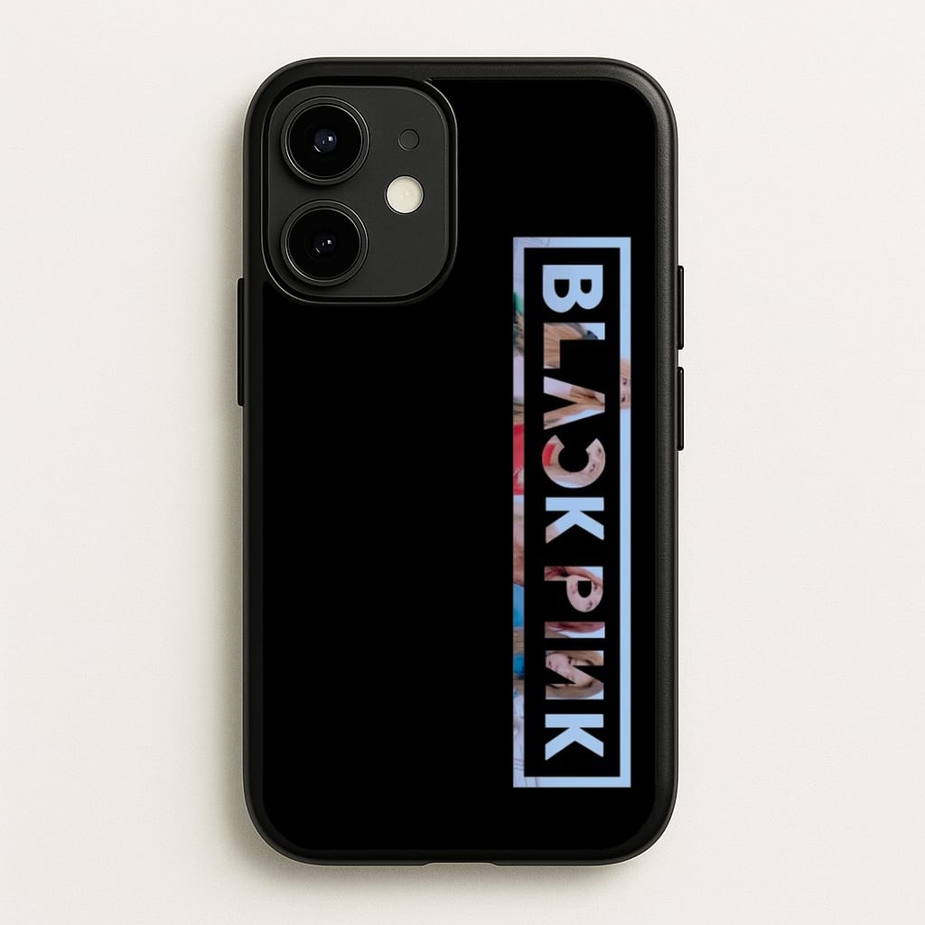 Vertical Girl K-Pop Band Logo  - Blackpink Phone Case for iPhone 12 Mini