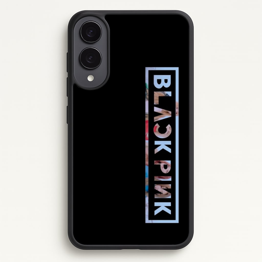 Vertical Girl K-Pop Band Logo  - Blackpink Phone Case for Galaxy S25 Edge