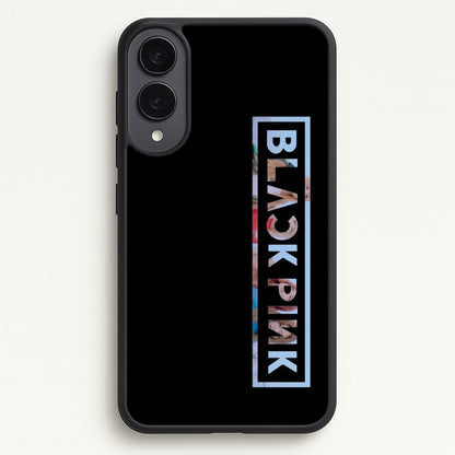 Vertical Girl K-Pop Band Logo  - Blackpink Phone Case for Galaxy S25 Edge