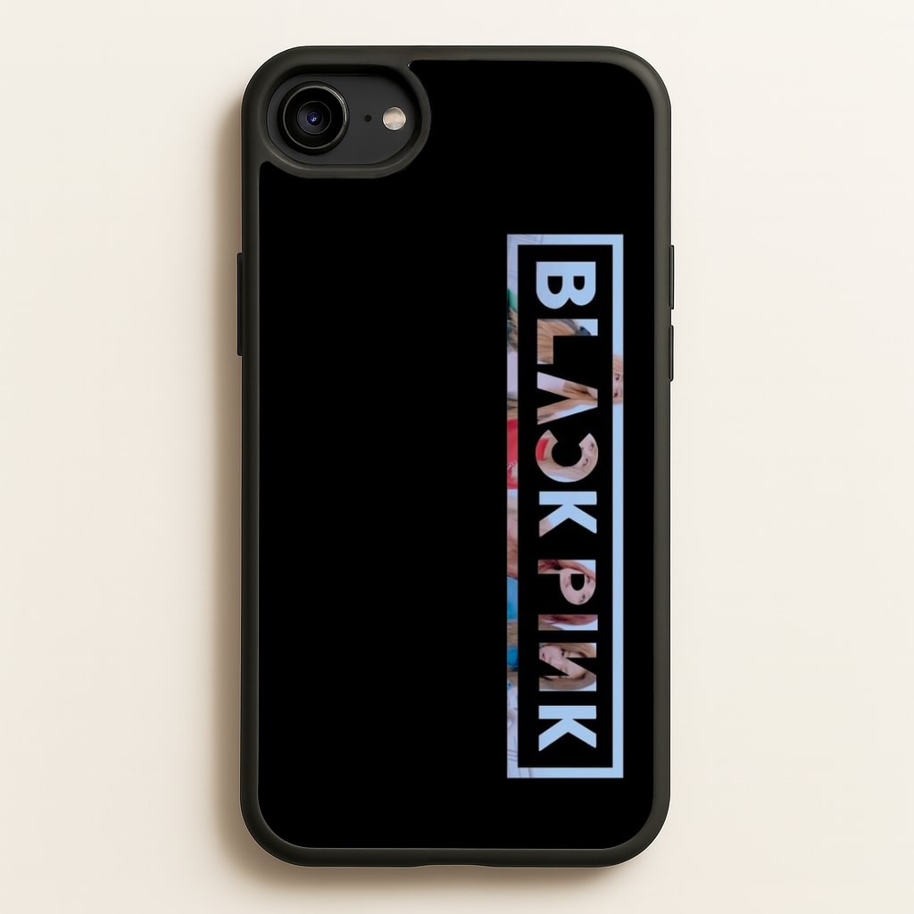 Vertical Girl K-Pop Band Logo  - Blackpink Phone Case for iPhone 6 / 7 / 8 / SE