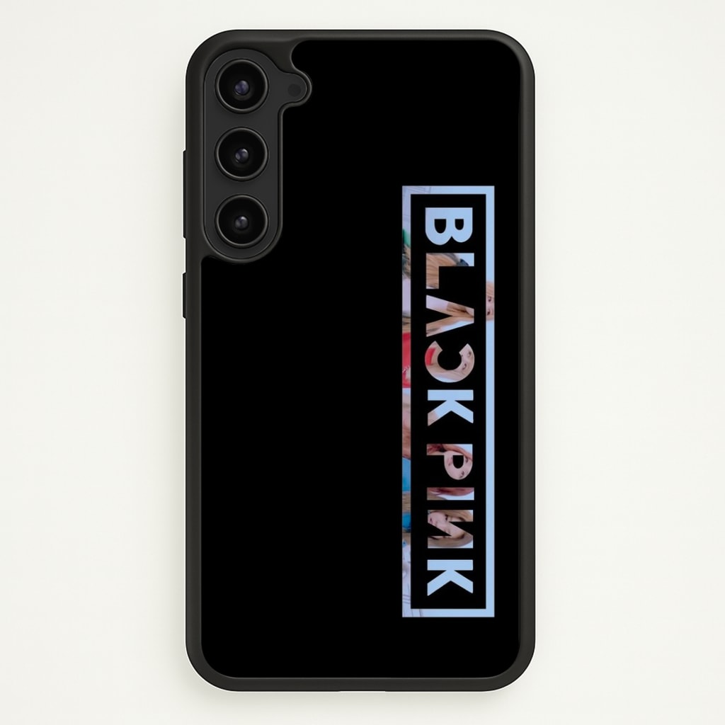 Vertical Girl K-Pop Band Logo  - Blackpink Phone Case for Galaxy S23