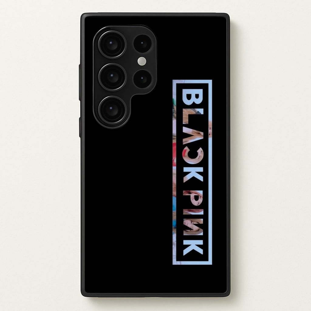 Vertical Girl K-Pop Band Logo  - Blackpink Phone Case for Galaxy S24 Ultra