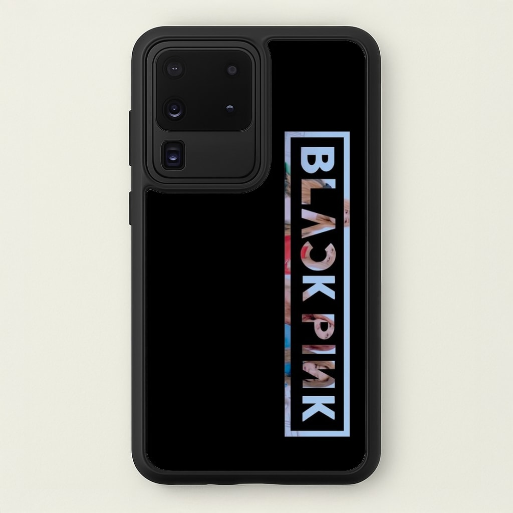 Vertical Girl K-Pop Band Logo  - Blackpink Phone Case for Galaxy S20 Ultra