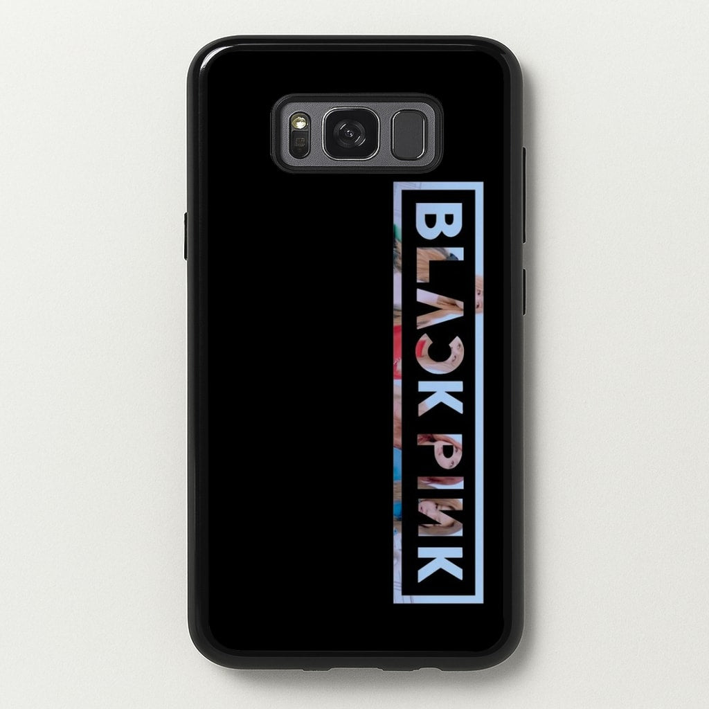 Vertical Girl K-Pop Band Logo  - Blackpink Phone Case for Galaxy S8 Plus