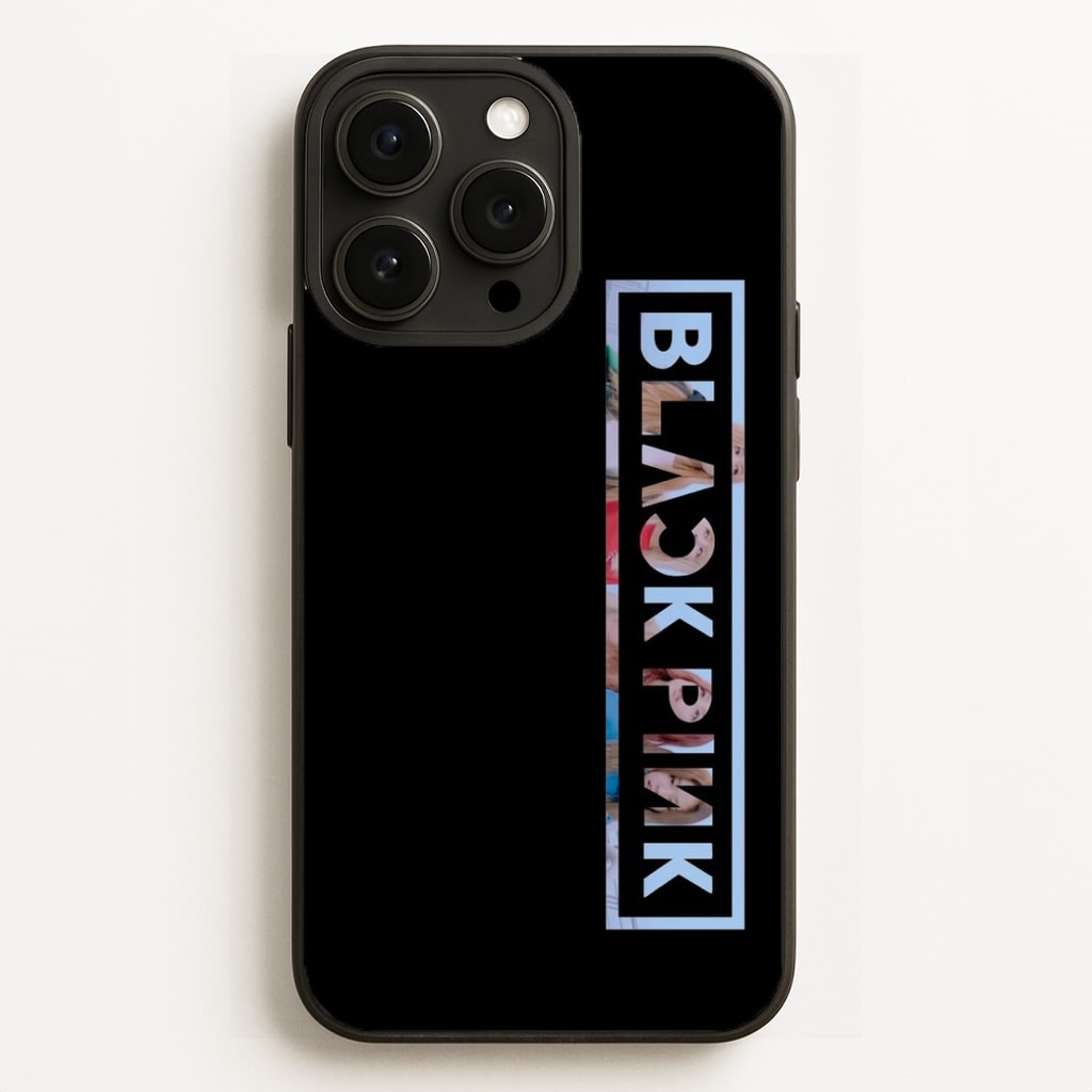 Vertical Girl K-Pop Band Logo  - Blackpink Phone Case for iPhone 16 Pro Max