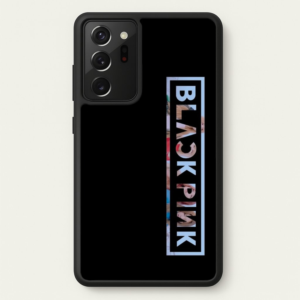 Vertical Girl K-Pop Band Logo  - Blackpink Phone Case for Galaxy Note 20 Ultra