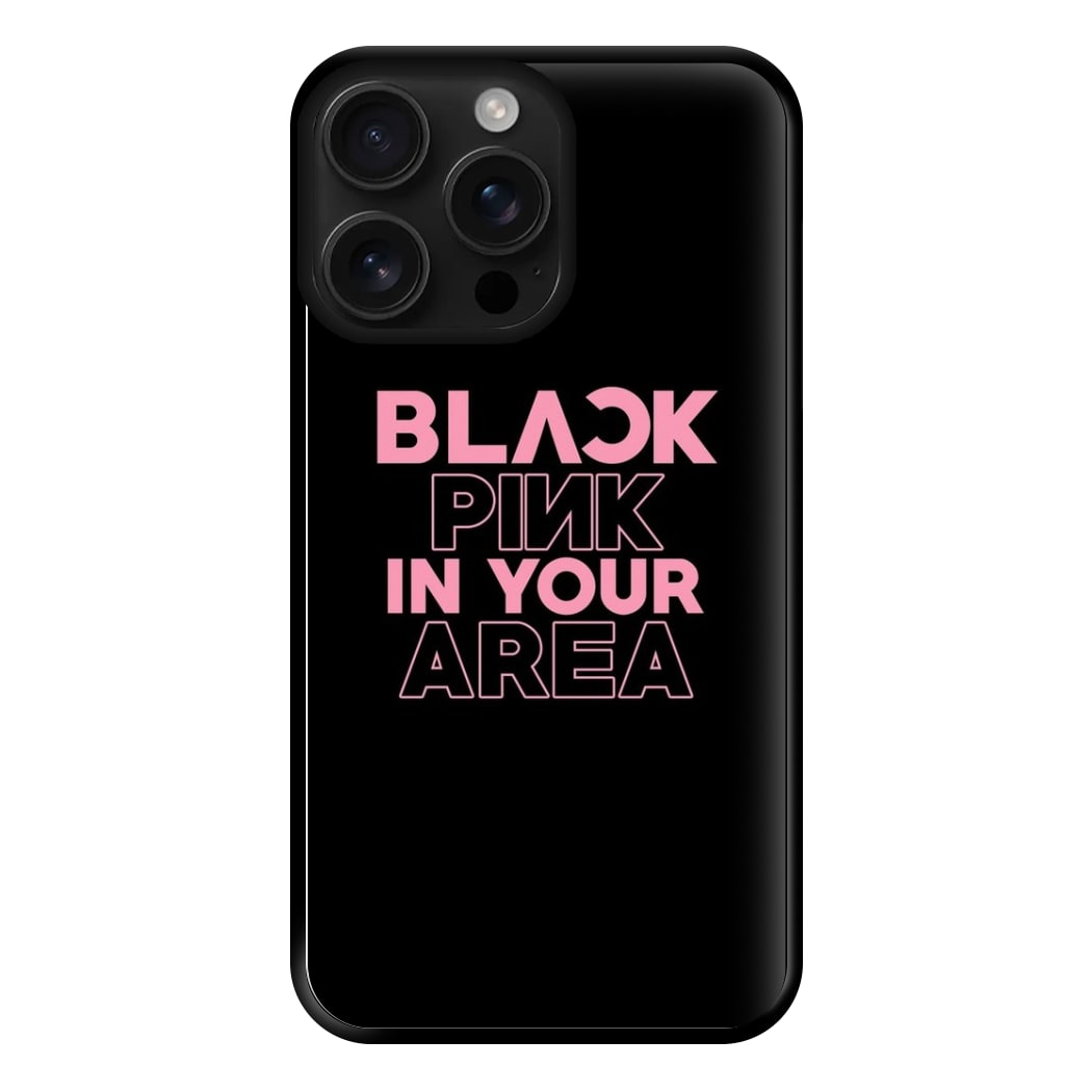 Girl K-Pop Band In Your Area - Black Phone Case