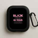 Girl K-Pop Band In Your Area - Black AirPods Case