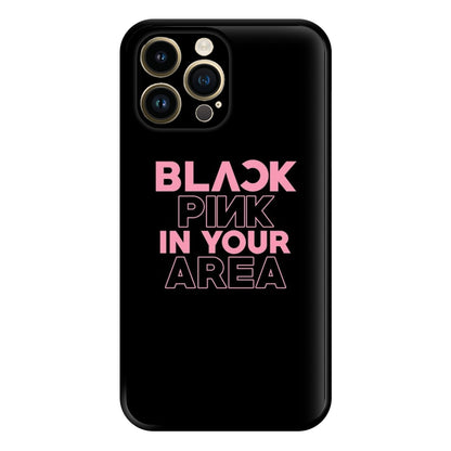 Girl K-Pop Band In Your Area - Black Phone Case for iPhone 14 Pro Max