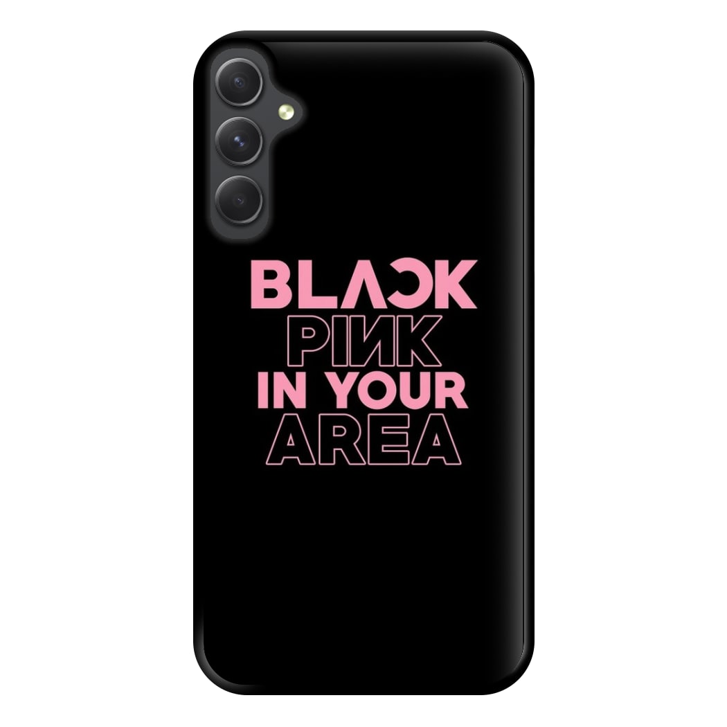 Girl K-Pop Band In Your Area - Black Phone Case for Galaxy A54