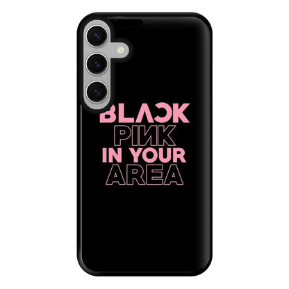 Girl K-Pop Band In Your Area - Black Phone Case for Galaxy S24FE