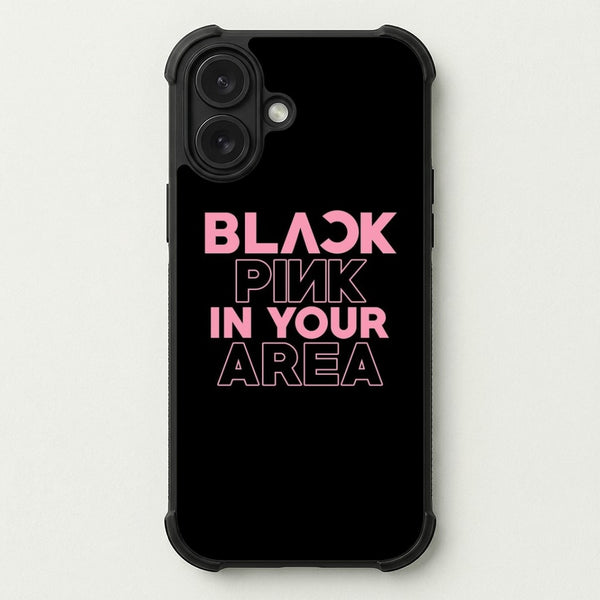 Girl K-Pop Band In Your Area - Black Phone Case — Bumper case