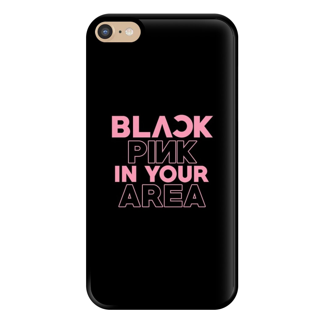 Girl K-Pop Band In Your Area - Black Phone Case for iPhone 6 Plus / 7 Plus / 8 Plus