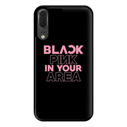 Girl K-Pop Band In Your Area - Black Phone Case for Huawei P20