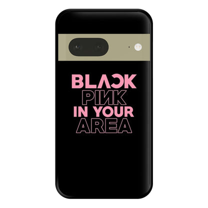 Girl K-Pop Band In Your Area - Black Phone Case for Google Pixel 7a