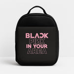 Girl K-Pop Band In Your Area - Black Insulated Lunchbox