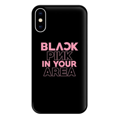 Girl K-Pop Band In Your Area - Black Phone Case for iPhone XS Max