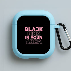 Girl K-Pop Band In Your Area - Black Blue AirPods Case