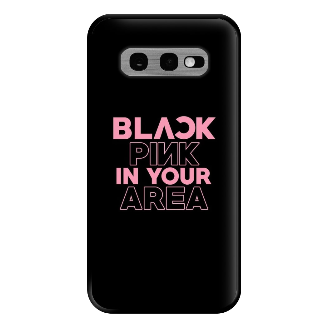 Girl K-Pop Band In Your Area - Black Phone Case for Galaxy S10e