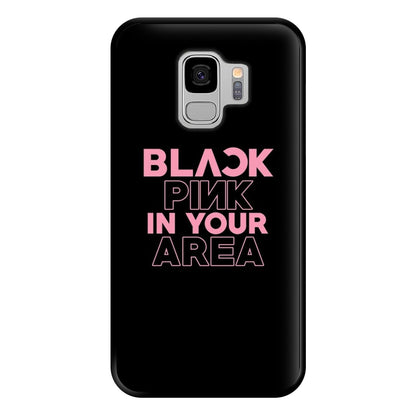 Girl K-Pop Band In Your Area - Black Phone Case for Galaxy S9 Plus